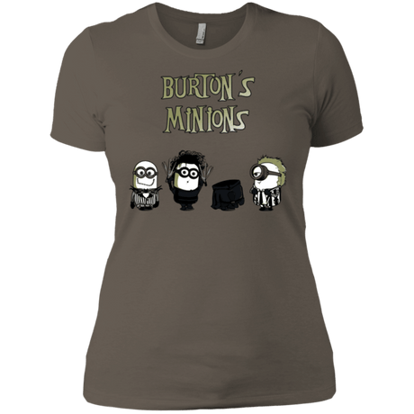 T-Shirts Warm Grey / X-Small Burton's Minions Women's Premium T-Shirt