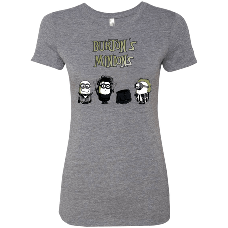 T-Shirts Premium Heather / Small Burton's Minions Women's Triblend T-Shirt