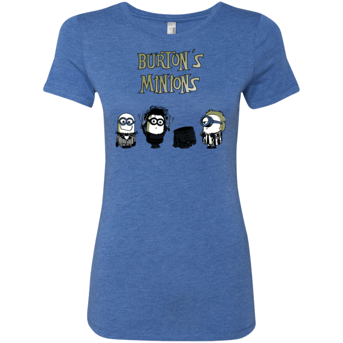 T-Shirts Vintage Royal / Small Burton's Minions Women's Triblend T-Shirt