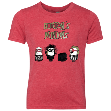 T-Shirts Vintage Red / YXS Burton's Minions Youth Triblend T-Shirt