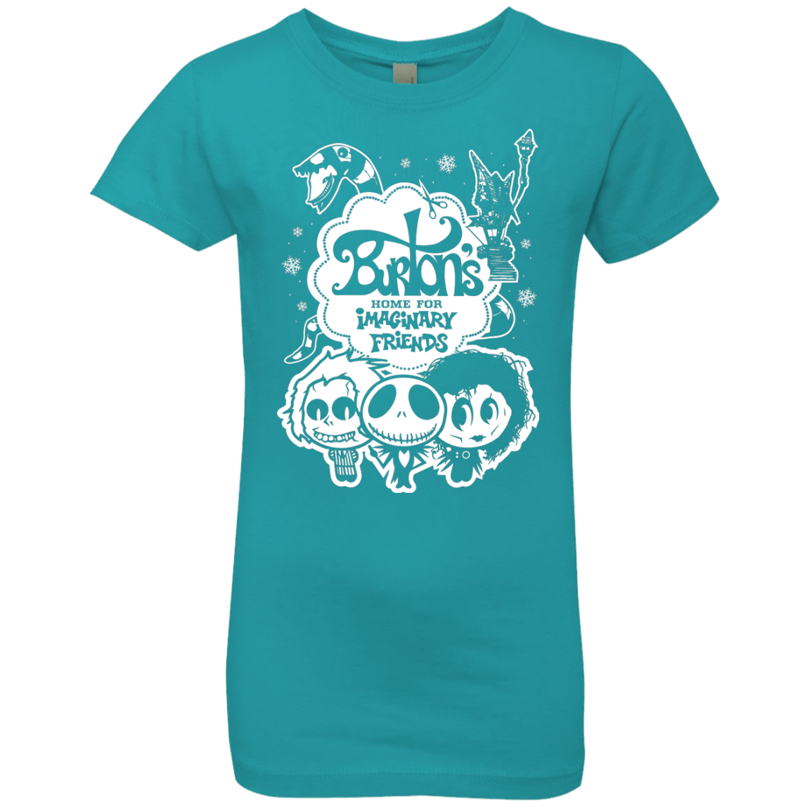 T-Shirts Tahiti Blue / YXS Burtons Imaginary Friends Girls Premium T-Shirt