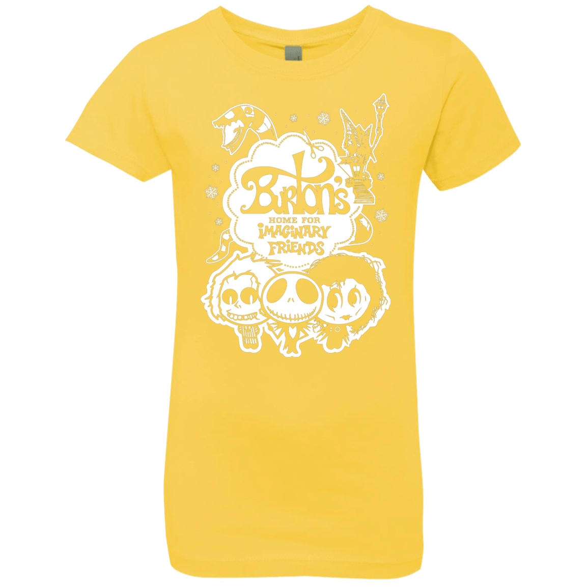 T-Shirts Vibrant Yellow / YXS Burtons Imaginary Friends Girls Premium T-Shirt