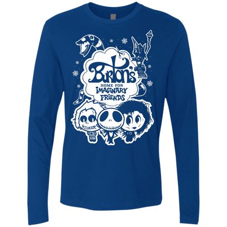 T-Shirts Royal / Small Burtons Imaginary Friends Men's Premium Long Sleeve