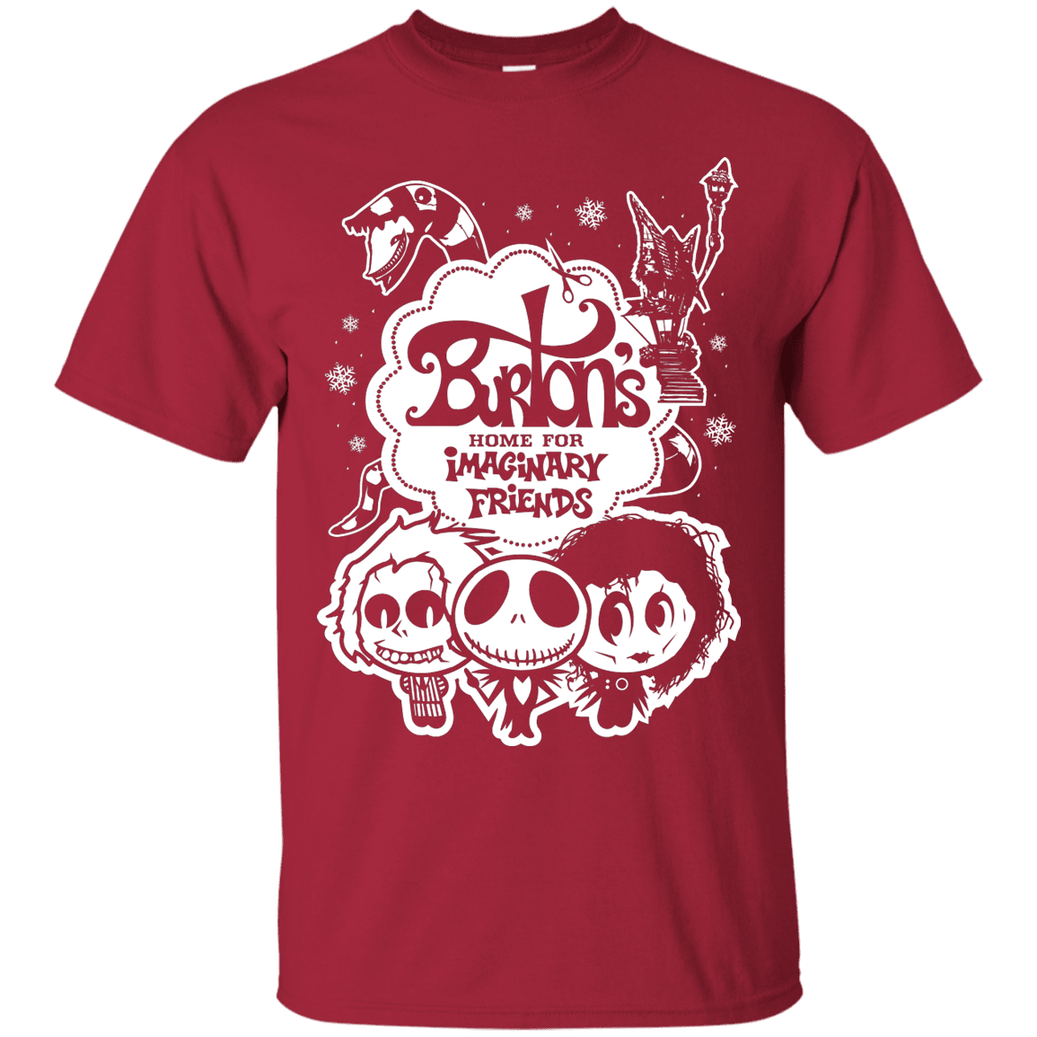 T-Shirts Cardinal / Small Burtons Imaginary Friends T-Shirt