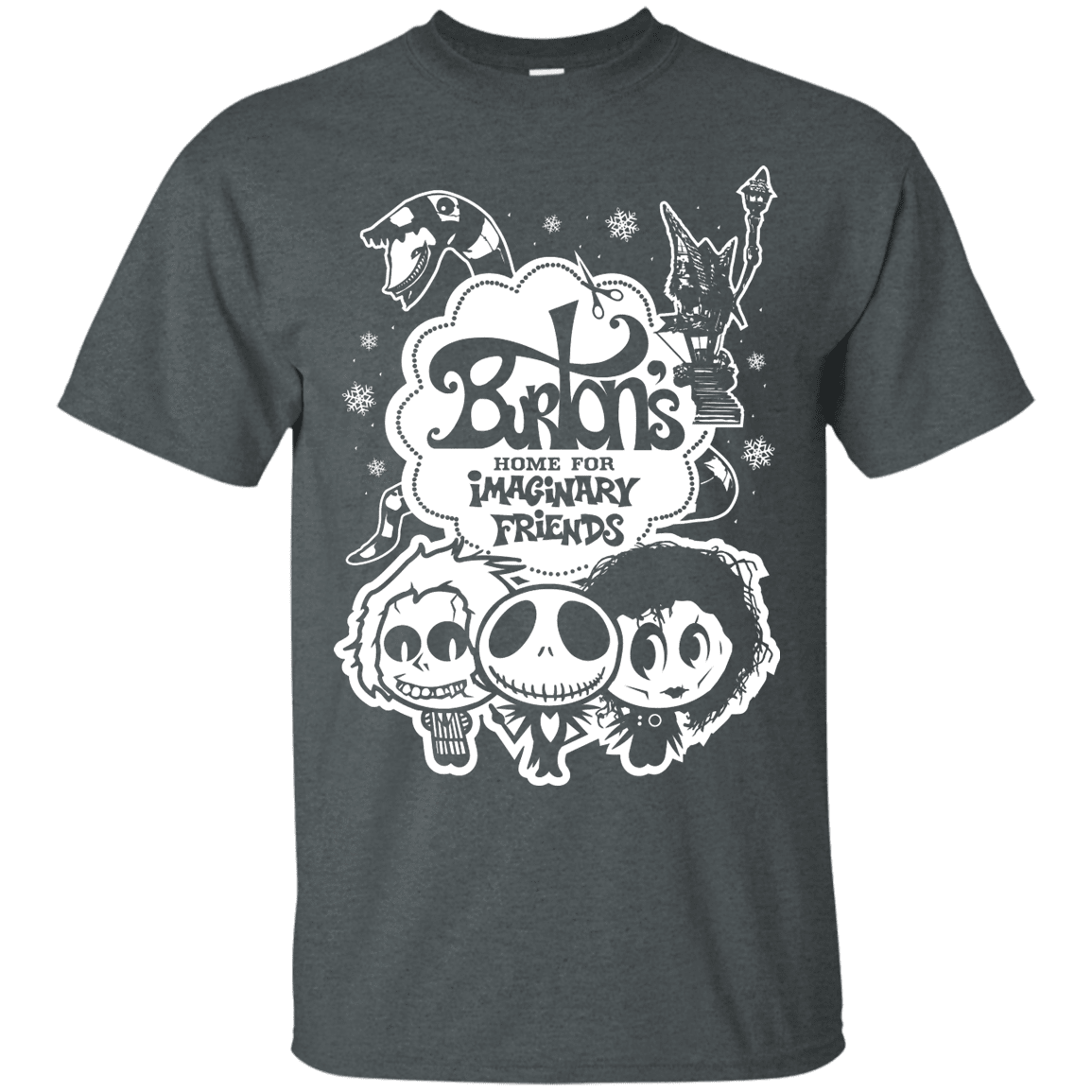 T-Shirts Dark Heather / Small Burtons Imaginary Friends T-Shirt