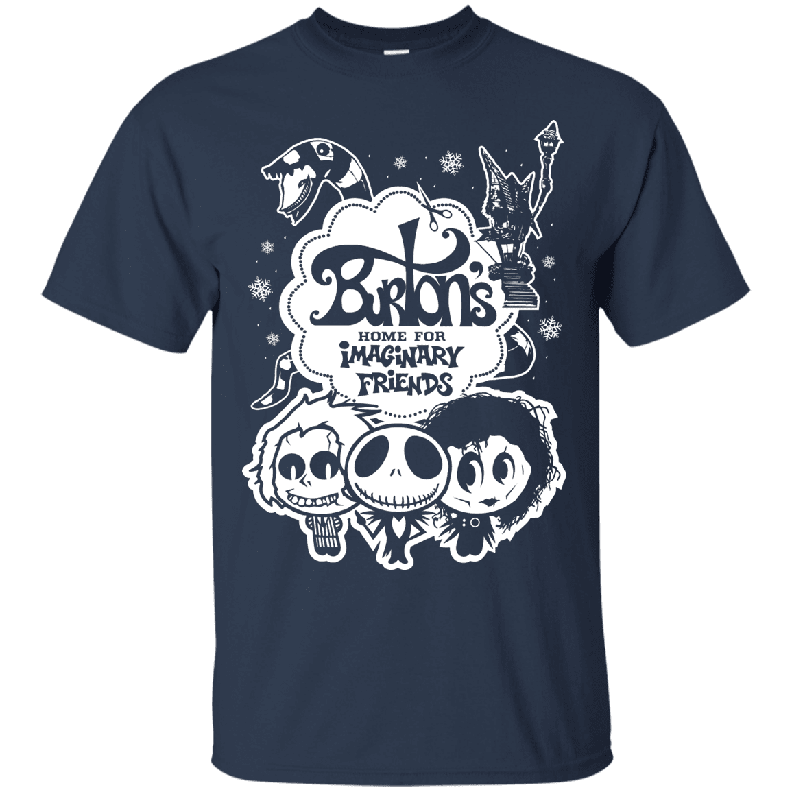 T-Shirts Navy / Small Burtons Imaginary Friends T-Shirt