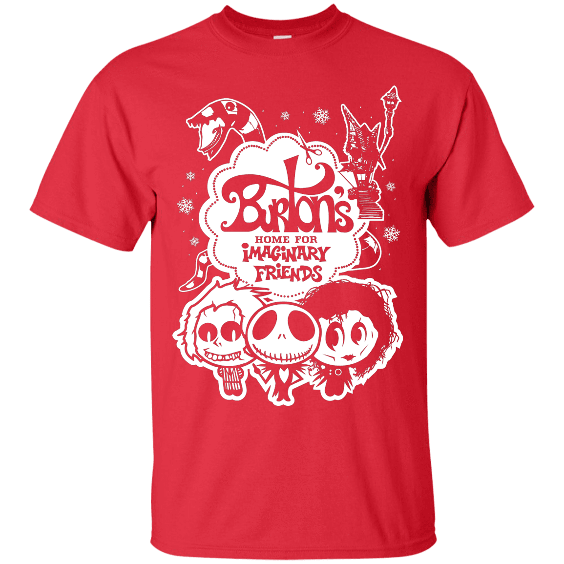 T-Shirts Red / Small Burtons Imaginary Friends T-Shirt