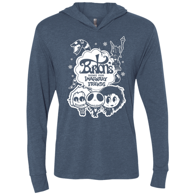 T-Shirts Indigo / X-Small Burtons Imaginary Friends Triblend Long Sleeve Hoodie Tee
