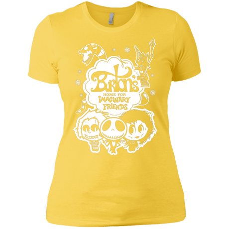 T-Shirts Vibrant Yellow / X-Small Burtons Imaginary Friends Women's Premium T-Shirt