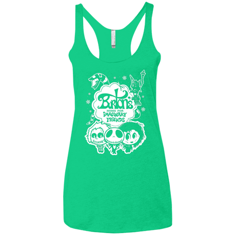 T-Shirts Envy / X-Small Burtons Imaginary Friends Women's Triblend Racerback Tank