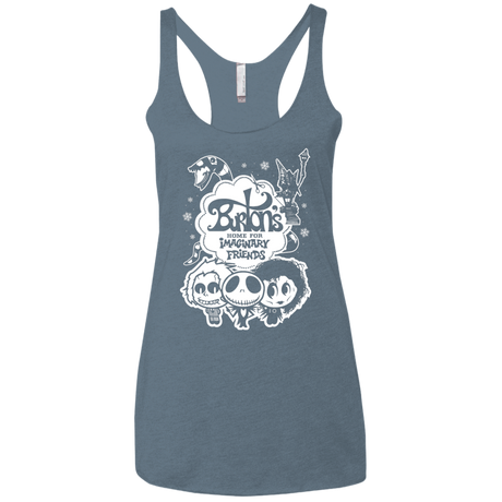 T-Shirts Indigo / X-Small Burtons Imaginary Friends Women's Triblend Racerback Tank