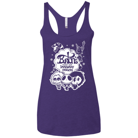 T-Shirts Purple / X-Small Burtons Imaginary Friends Women's Triblend Racerback Tank