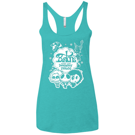 T-Shirts Tahiti Blue / X-Small Burtons Imaginary Friends Women's Triblend Racerback Tank