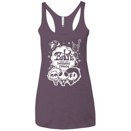 T-Shirts Vintage Purple / X-Small Burtons Imaginary Friends Women's Triblend Racerback Tank
