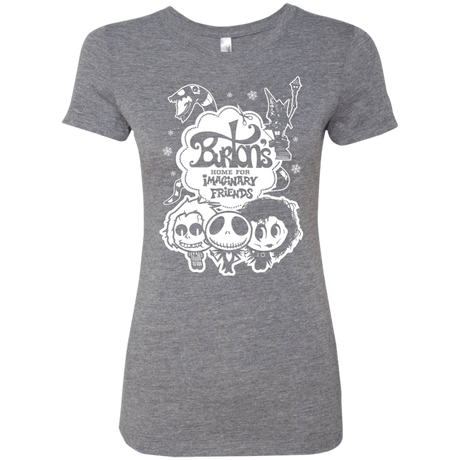 T-Shirts Premium Heather / Small Burtons Imaginary Friends Women's Triblend T-Shirt