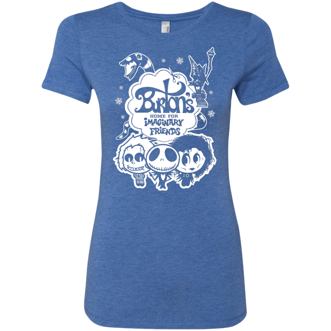 T-Shirts Vintage Royal / Small Burtons Imaginary Friends Women's Triblend T-Shirt