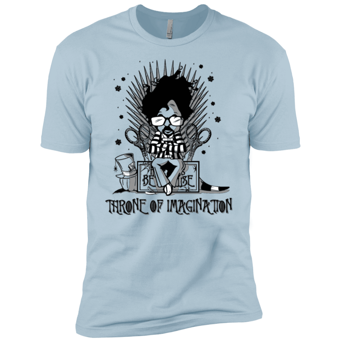 T-Shirts Light Blue / YXS Burtons Iron Throne Boys Premium T-Shirt