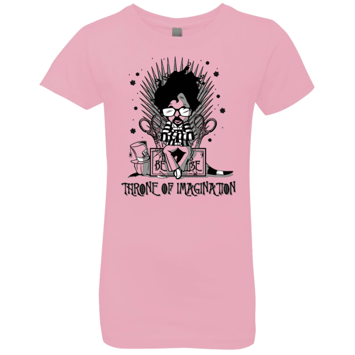 T-Shirts Light Pink / YXS Burtons Iron Throne Girls Premium T-Shirt