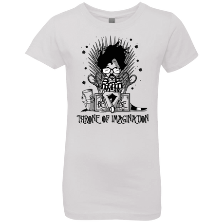 T-Shirts White / YXS Burtons Iron Throne Girls Premium T-Shirt