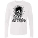 T-Shirts White / Small Burtons Iron Throne Men's Premium Long Sleeve