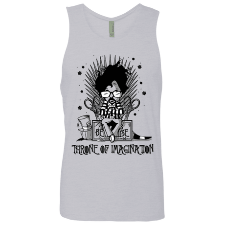 T-Shirts Heather Grey / Small Burtons Iron Throne Men's Premium Tank Top
