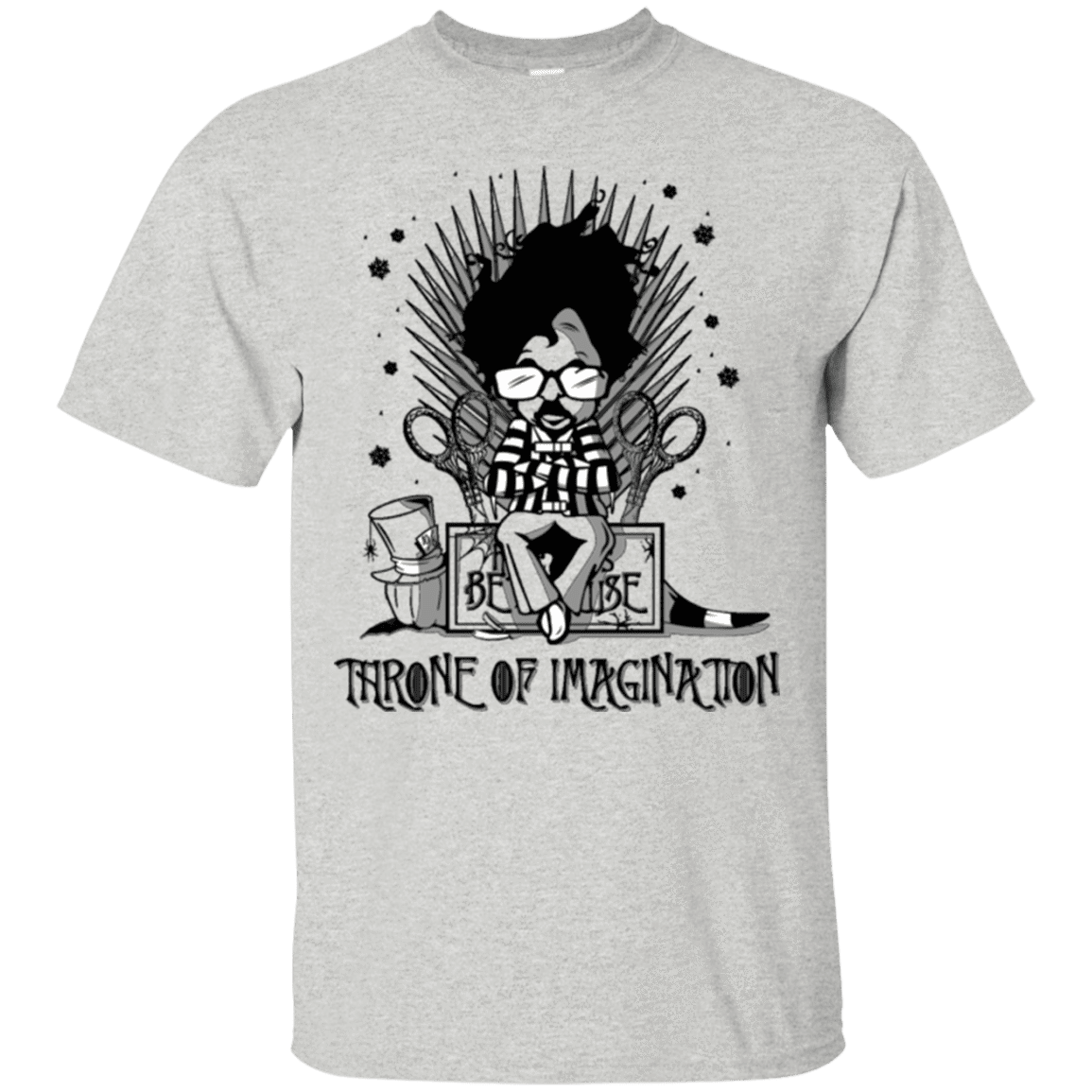 T-Shirts Ash / Small Burtons Iron Throne T-Shirt