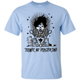T-Shirts Light Blue / Small Burtons Iron Throne T-Shirt