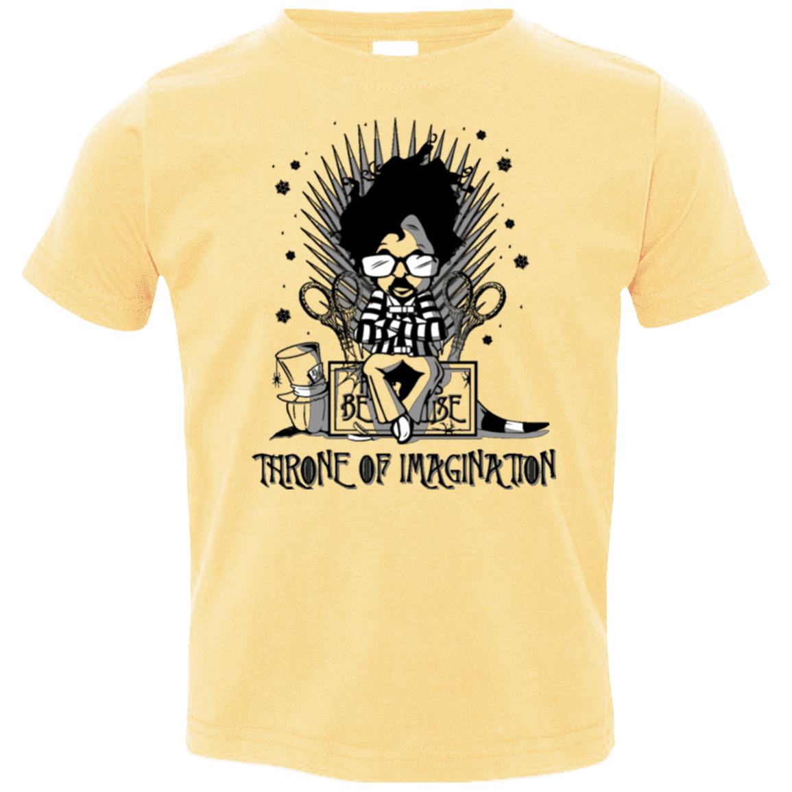 T-Shirts Butter / 2T Burtons Iron Throne Toddler Premium T-Shirt