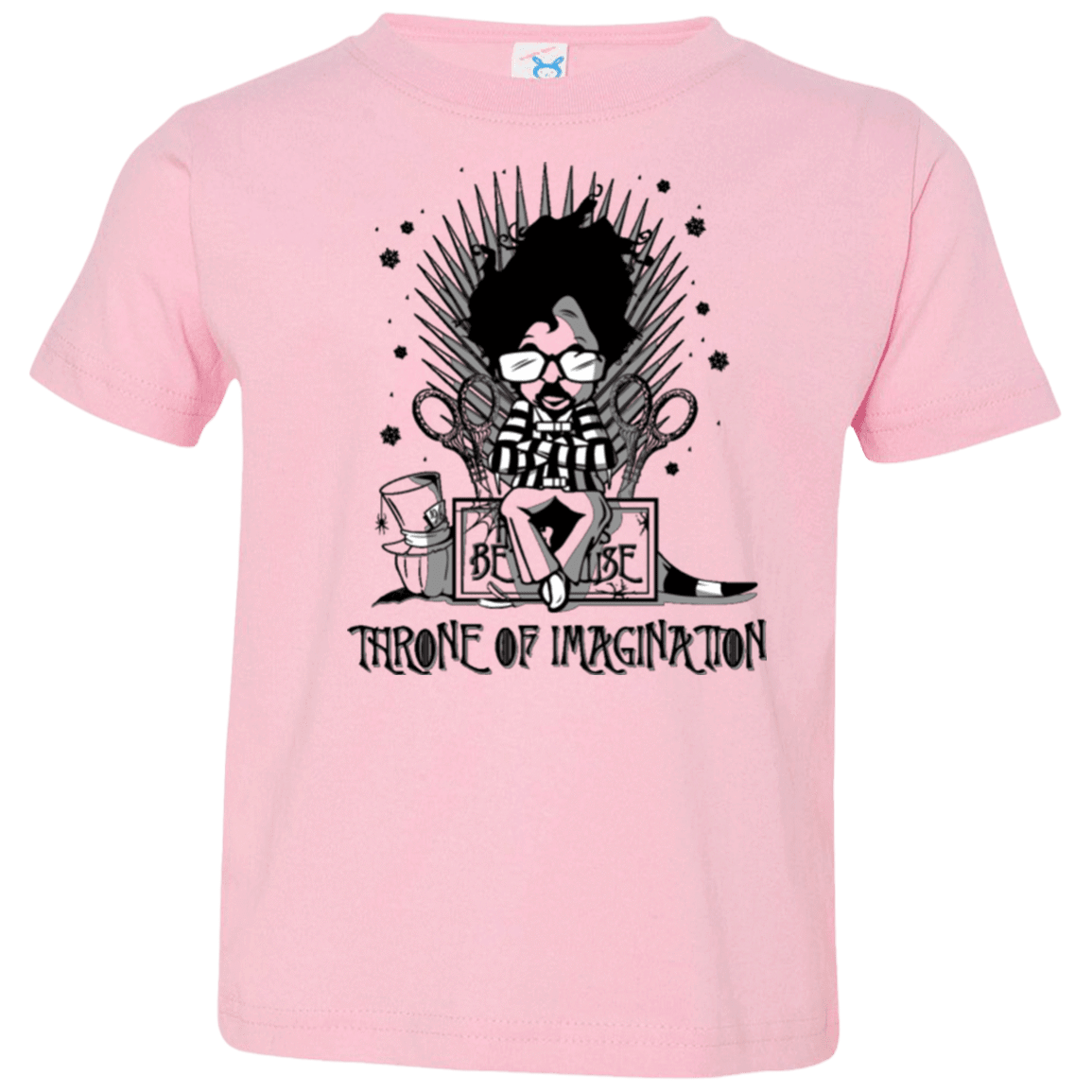 T-Shirts Pink / 2T Burtons Iron Throne Toddler Premium T-Shirt