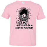 T-Shirts Pink / 2T Burtons Iron Throne Toddler Premium T-Shirt