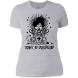 T-Shirts Heather Grey / X-Small Burtons Iron Throne Women's Premium T-Shirt