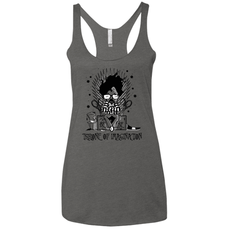 T-Shirts Premium Heather / X-Small Burtons Iron Throne Women's Triblend Racerback Tank