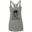 T-Shirts Venetian Grey / X-Small Burtons Iron Throne Women's Triblend Racerback Tank