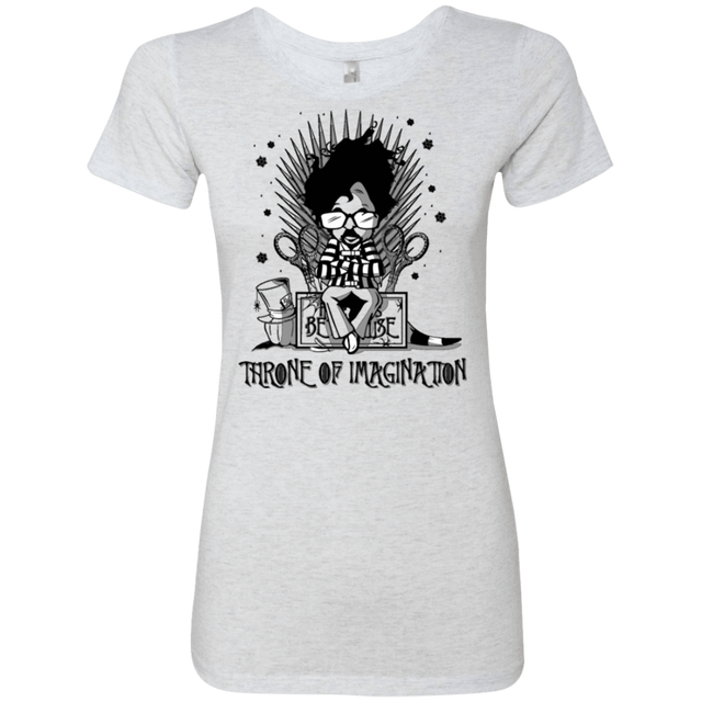 T-Shirts Heather White / Small Burtons Iron Throne Women's Triblend T-Shirt