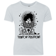T-Shirts Heather White / YXS Burtons Iron Throne Youth Triblend T-Shirt