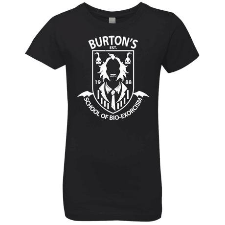 T-Shirts Black / YXS Burtons School of Bio Exorcism Girls Premium T-Shirt