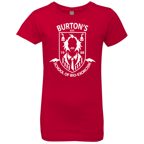 T-Shirts Red / YXS Burtons School of Bio Exorcism Girls Premium T-Shirt