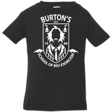 T-Shirts Black / 6 Months Burtons School of Bio Exorcism Infant Premium T-Shirt