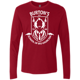 T-Shirts Cardinal / Small Burtons School of Bio Exorcism Men's Premium Long Sleeve