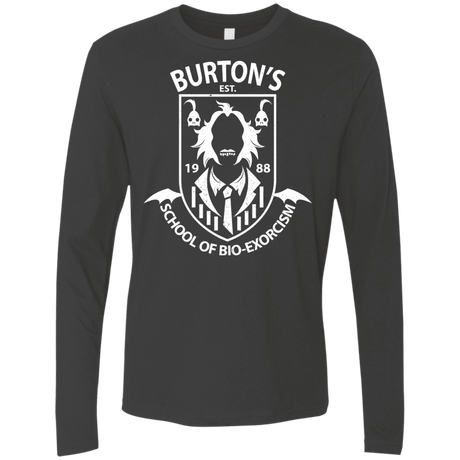 T-Shirts Heavy Metal / Small Burtons School of Bio Exorcism Men's Premium Long Sleeve