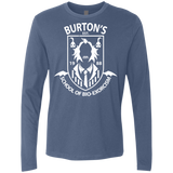 T-Shirts Indigo / Small Burtons School of Bio Exorcism Men's Premium Long Sleeve