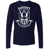 T-Shirts Midnight Navy / Small Burtons School of Bio Exorcism Men's Premium Long Sleeve