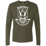 T-Shirts Military Green / Small Burtons School of Bio Exorcism Men's Premium Long Sleeve