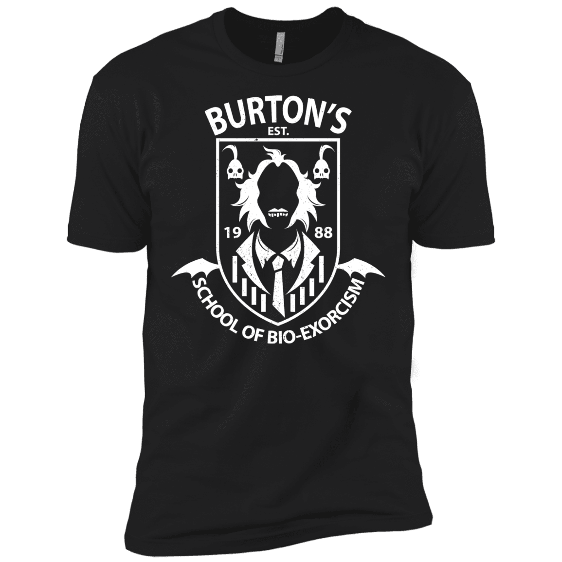 T-Shirts Black / X-Small Burtons School of Bio Exorcism Men's Premium T-Shirt