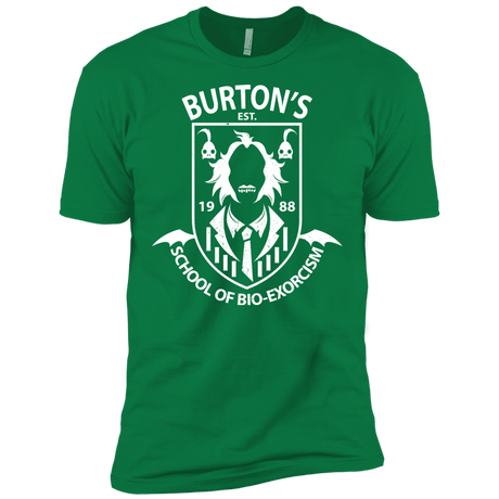 T-Shirts Kelly Green / X-Small Burtons School of Bio Exorcism Men's Premium T-Shirt