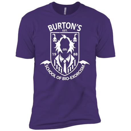 T-Shirts Purple / X-Small Burtons School of Bio Exorcism Men's Premium T-Shirt