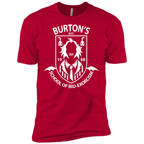 T-Shirts Red / X-Small Burtons School of Bio Exorcism Men's Premium T-Shirt