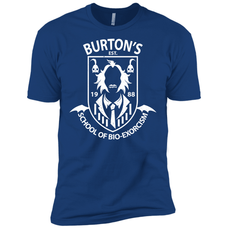 T-Shirts Royal / X-Small Burtons School of Bio Exorcism Men's Premium T-Shirt