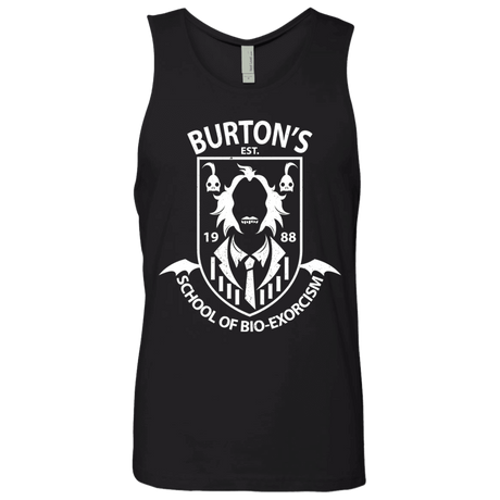 T-Shirts Black / Small Burtons School of Bio Exorcism Men's Premium Tank Top