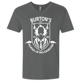 T-Shirts Heavy Metal / X-Small Burtons School of Bio Exorcism Men's Premium V-Neck